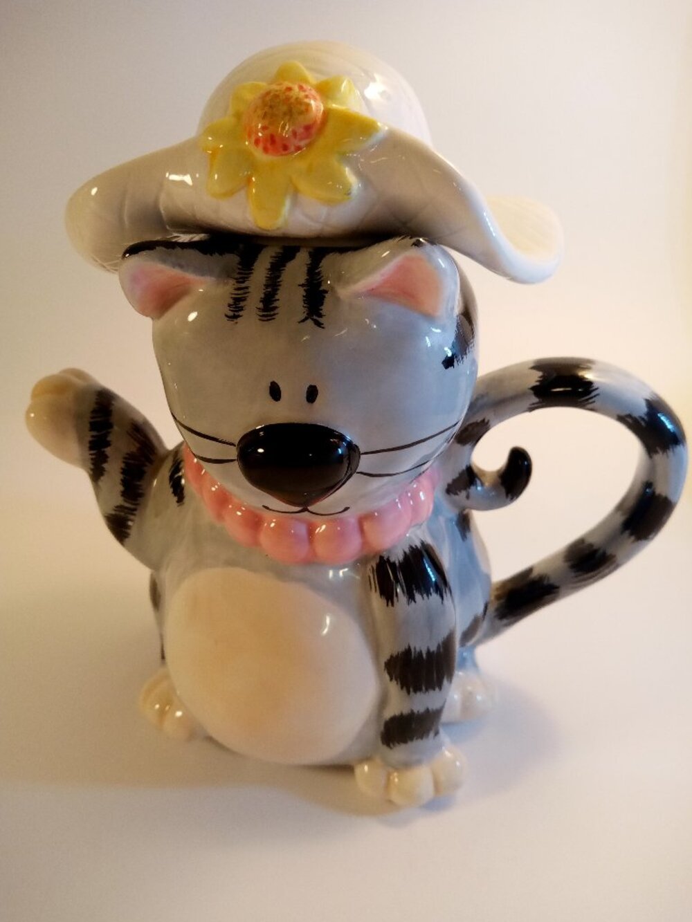 Burton & Burton Lady Cat Ceramic Tea Pot